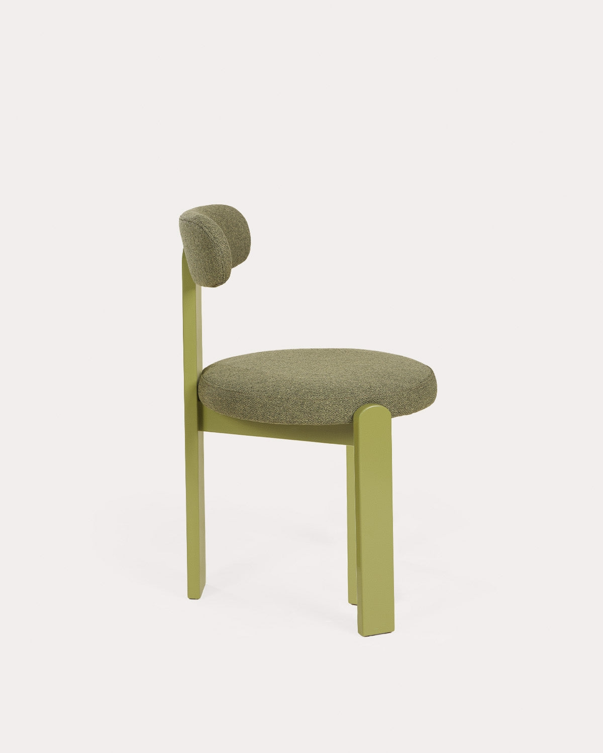 Leira dining room chair in oak and fabric