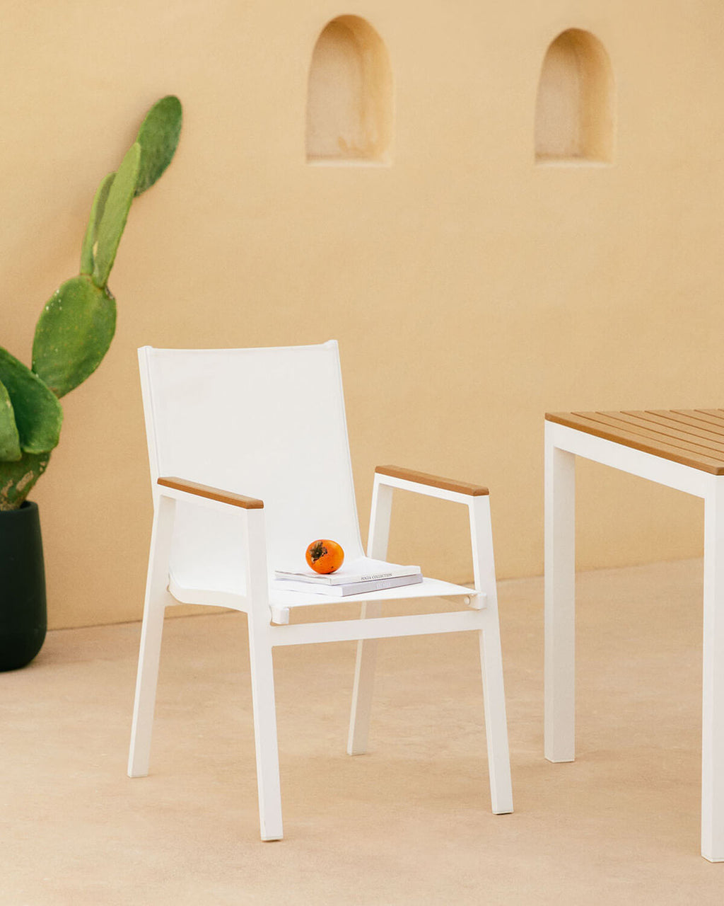 Korce aluminum outdoor chair