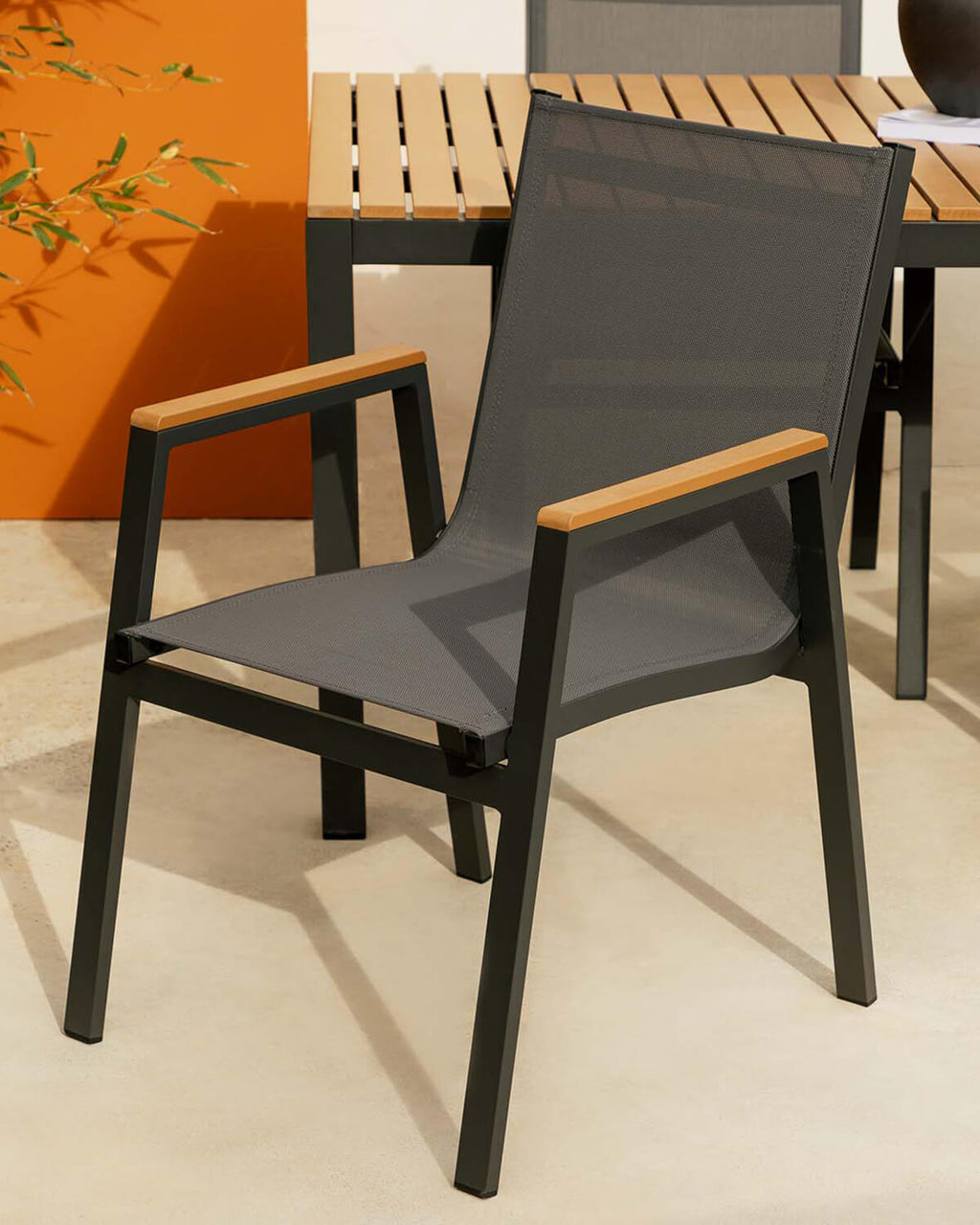 Korce aluminum outdoor chair