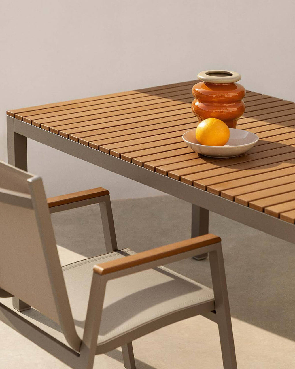 Korce aluminum outdoor chair