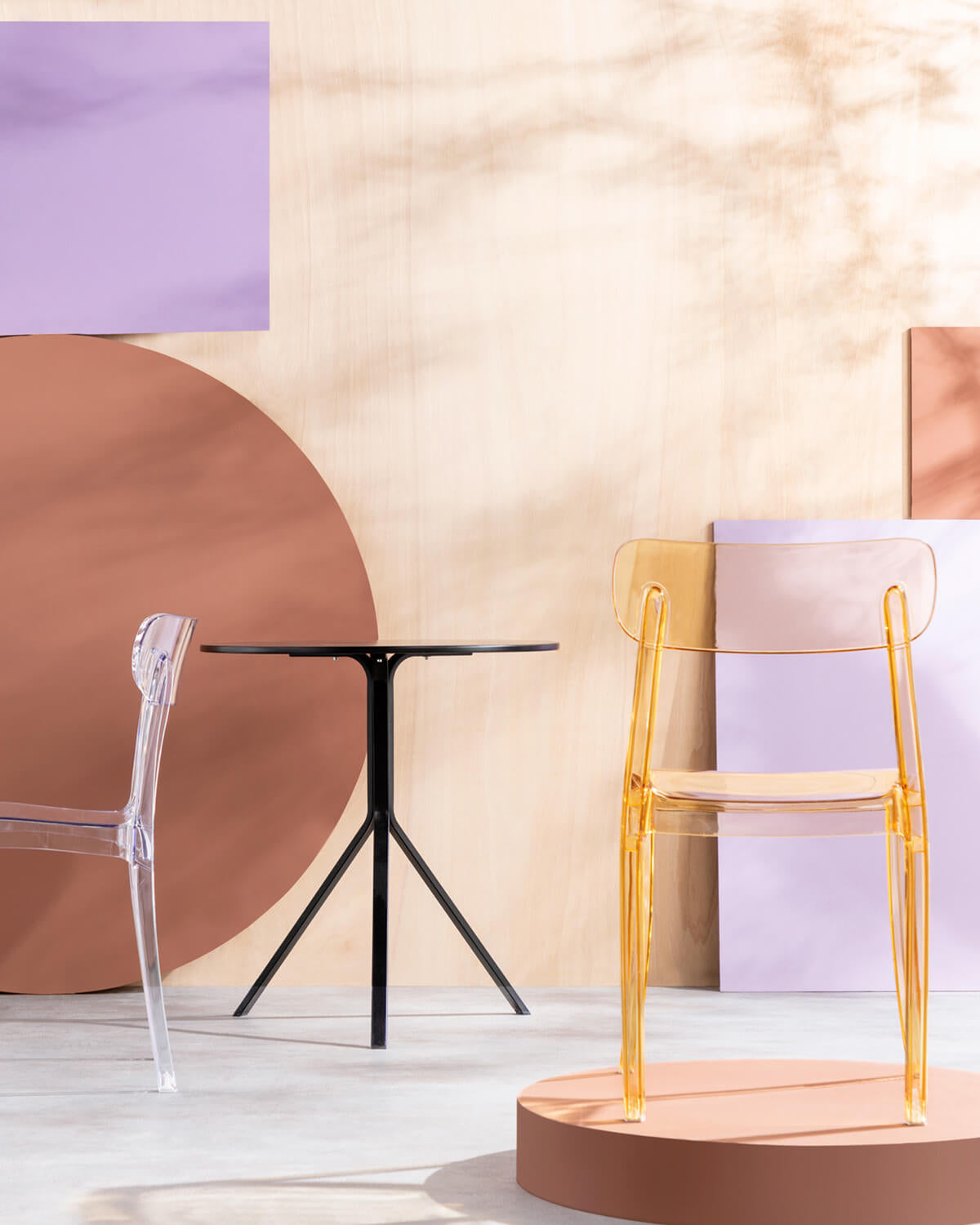 Arlet polycarbonate outdoor chair
