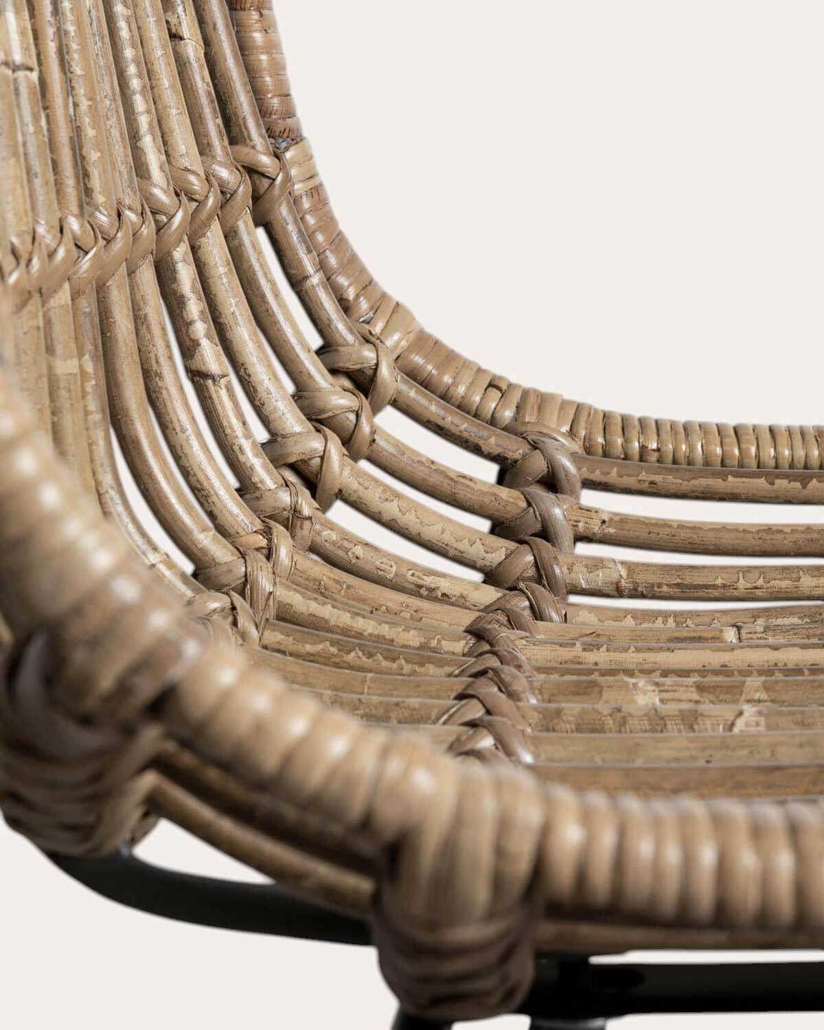 Nice natural rattan dining chair