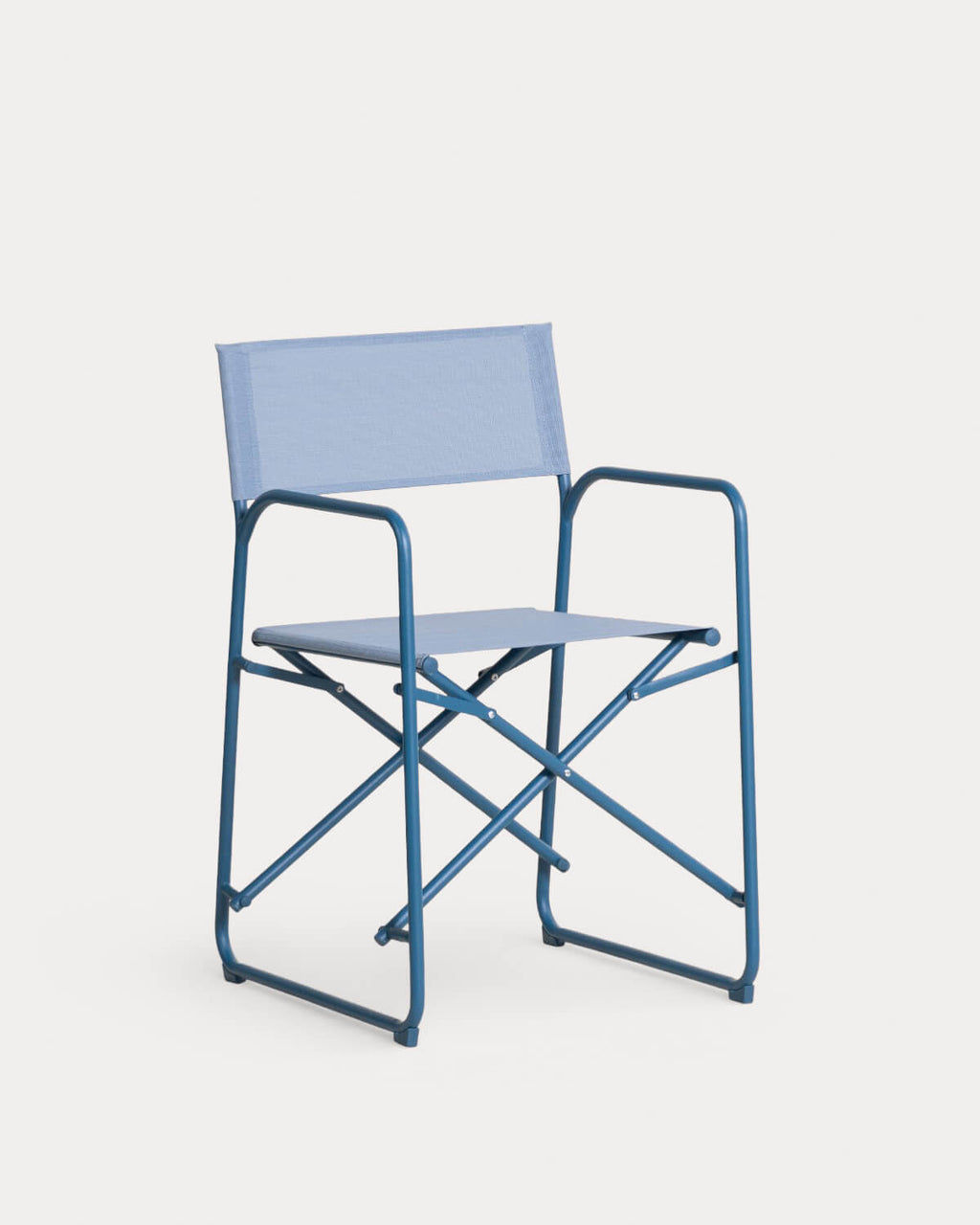 Bowye Metal and Fabric Folding Outdoor Chair