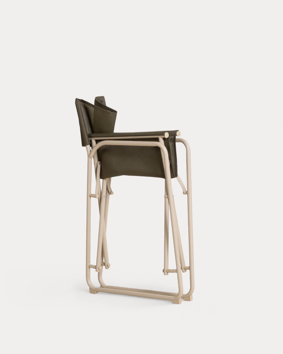 Bowye Metal and Fabric Folding Outdoor Chair