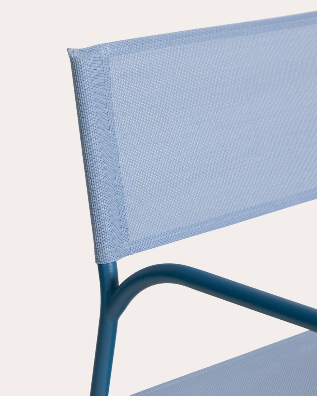 Bowye Metal and Fabric Folding Outdoor Chair