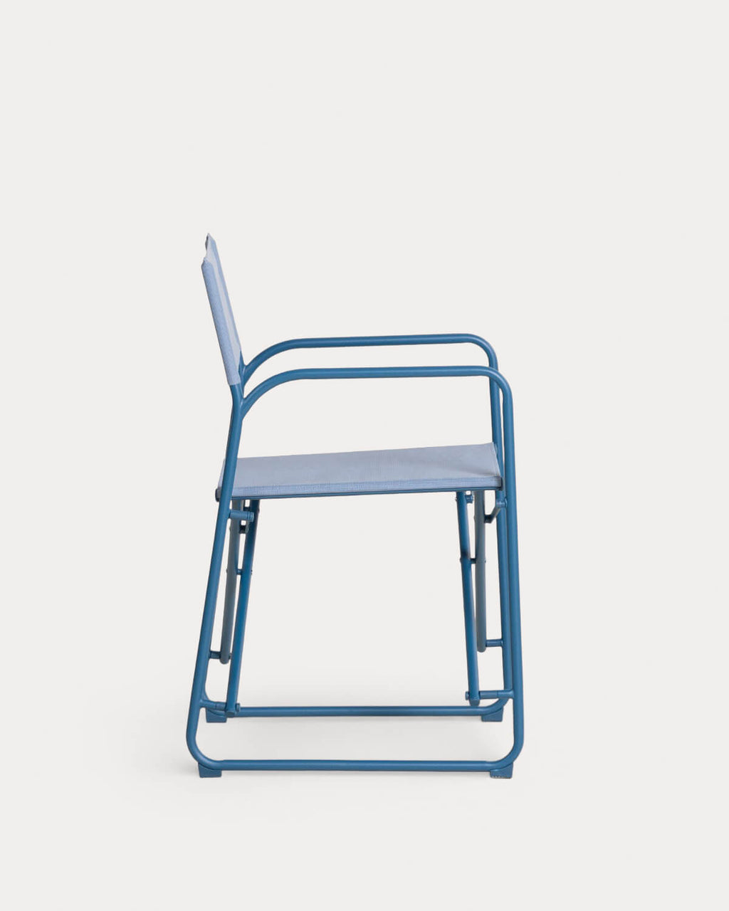 Bowye Metal and Fabric Folding Outdoor Chair