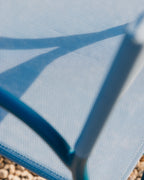 Bowye Metal and Fabric Folding Outdoor Chair