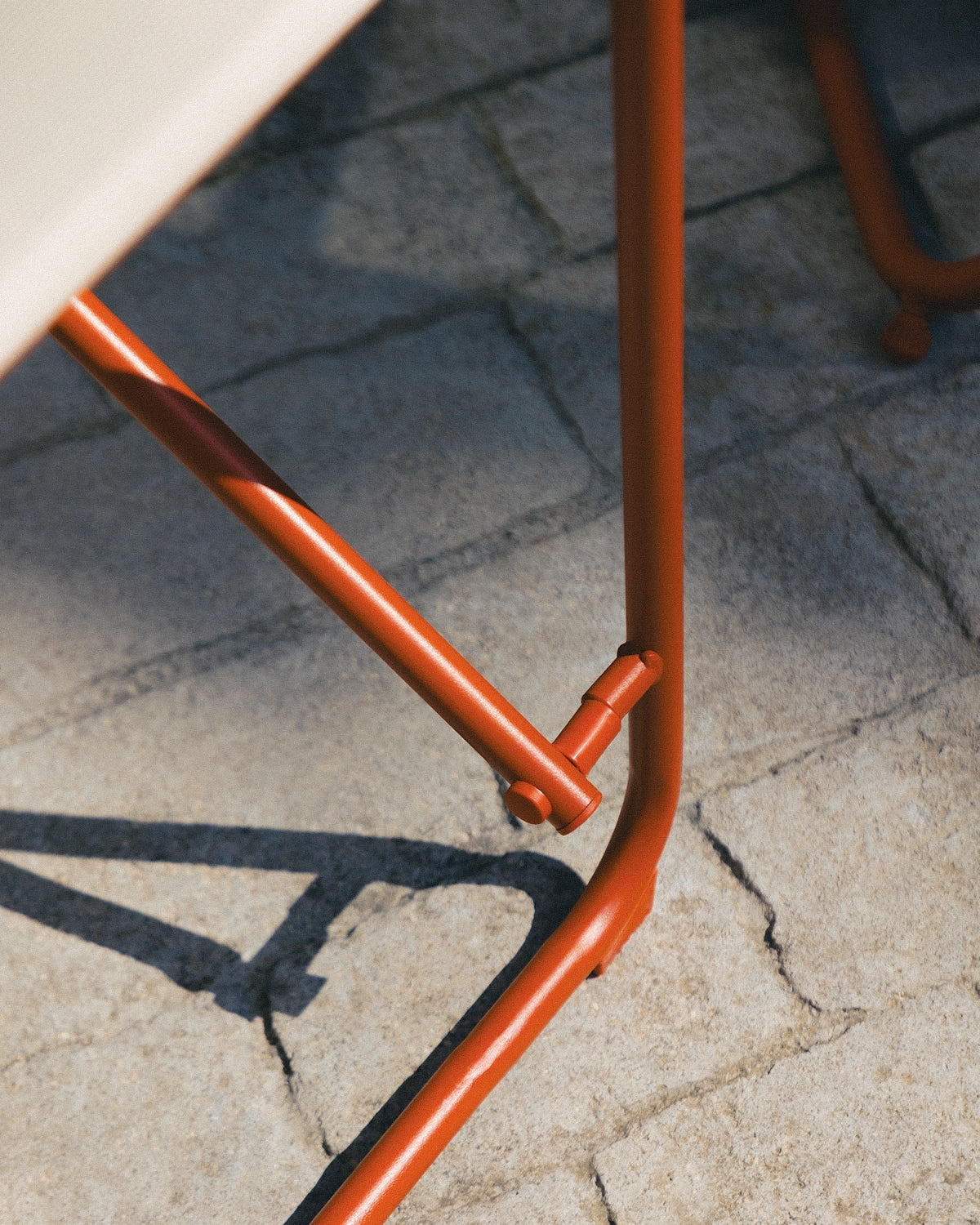 Bowye Metal and Fabric Folding Outdoor Chair