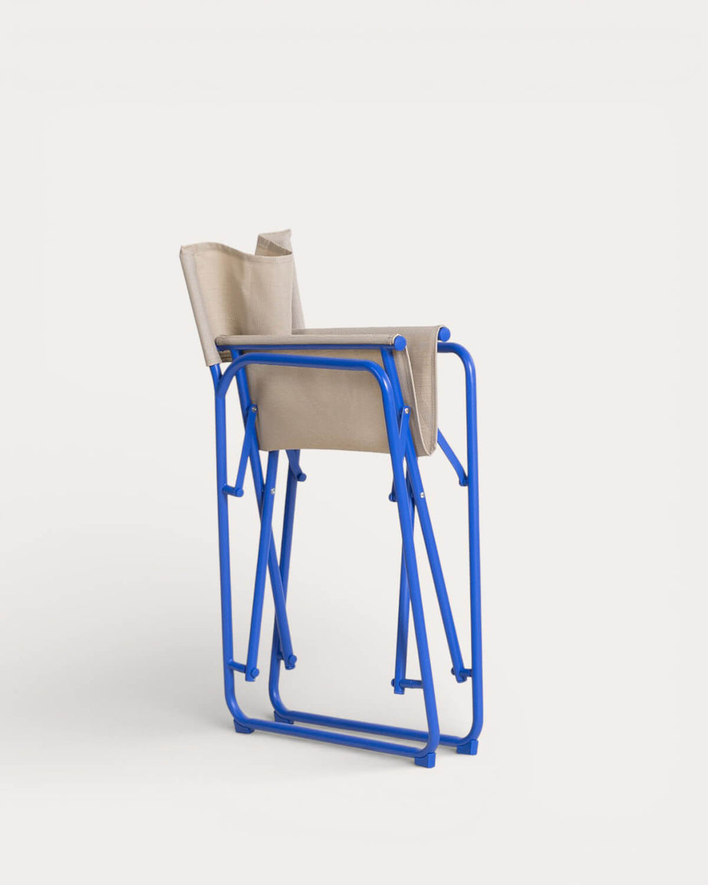 Bowye Metal and Fabric Folding Outdoor Chair