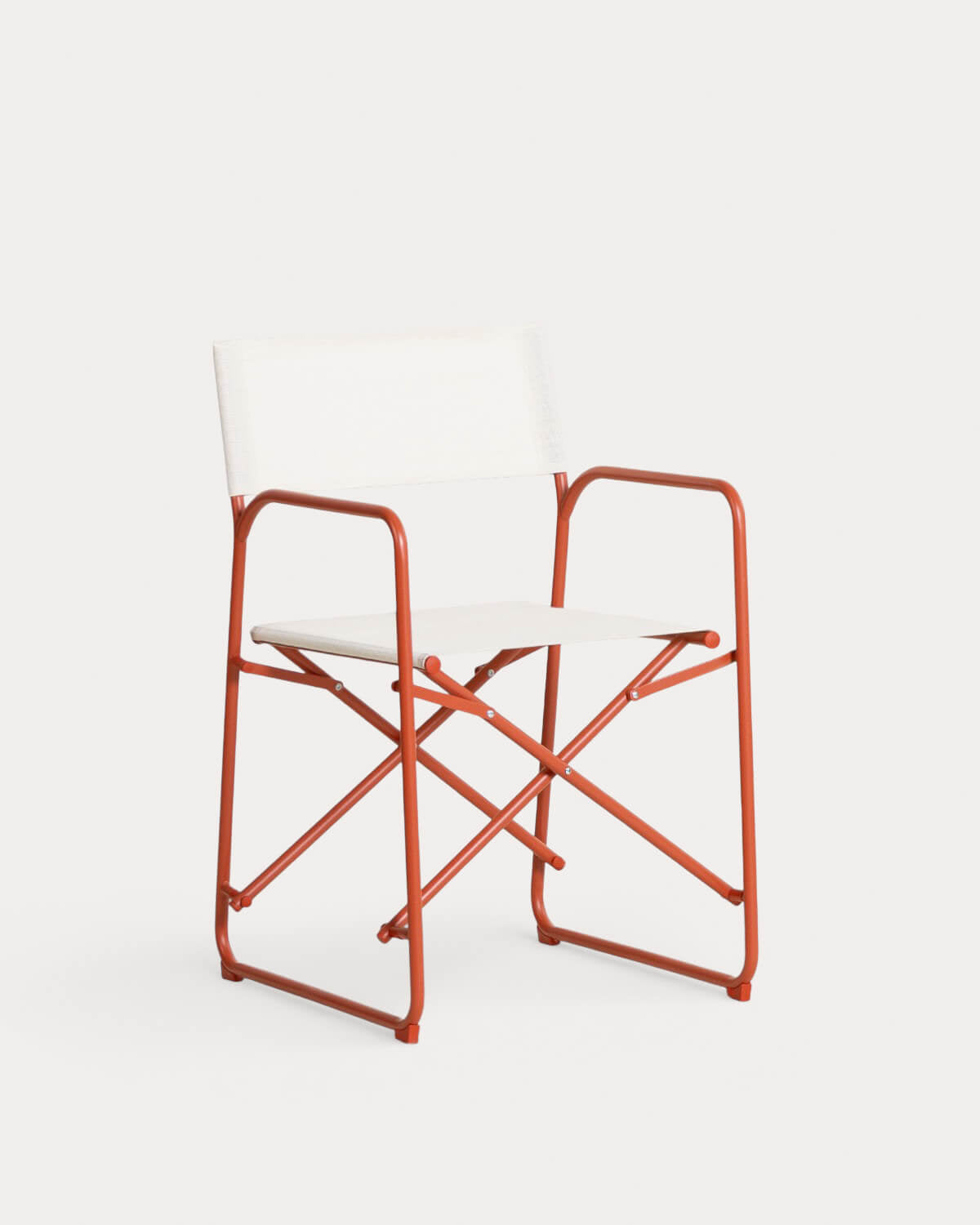 Bowye Metal and Fabric Folding Outdoor Chair