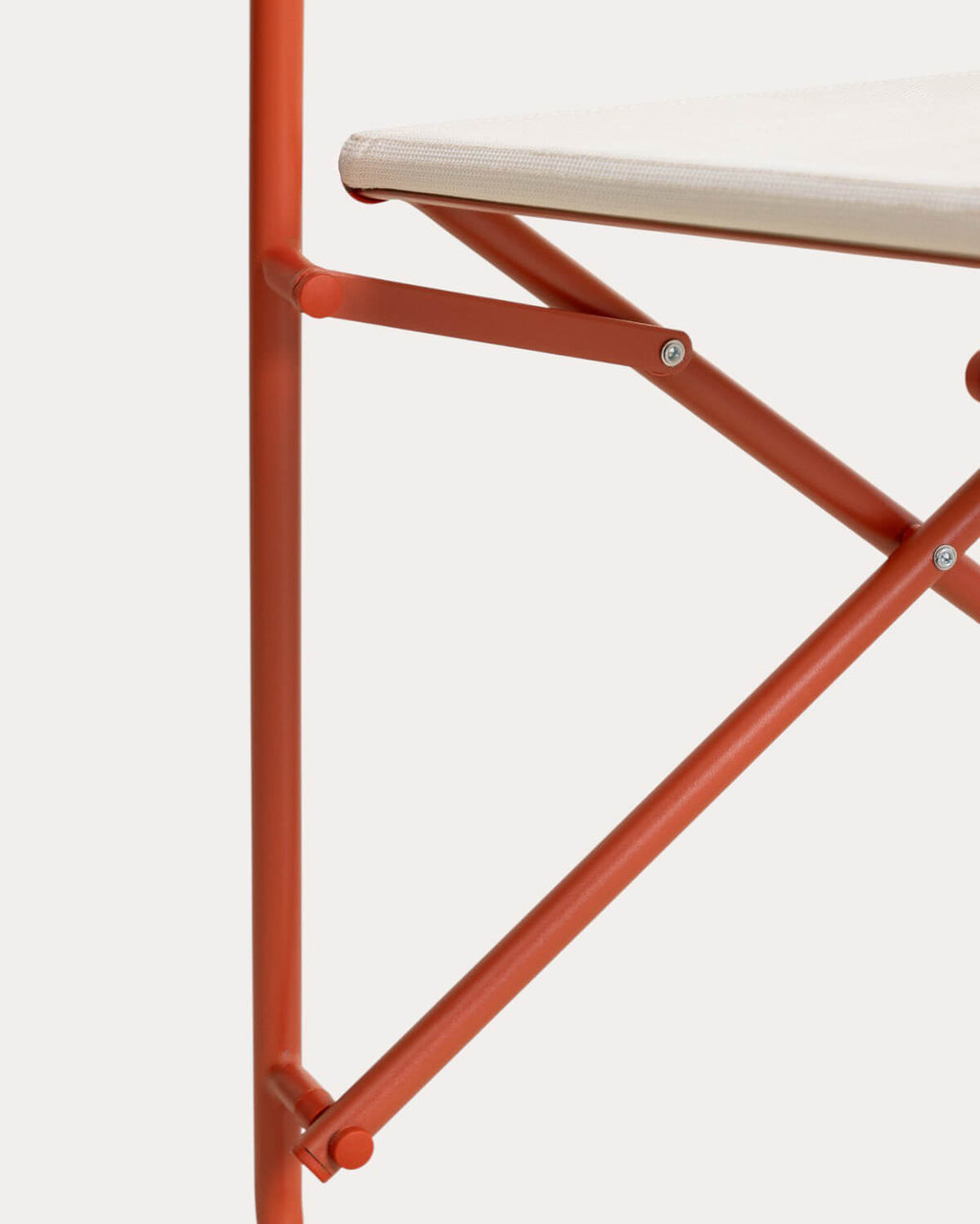 Bowye Metal and Fabric Folding Outdoor Chair