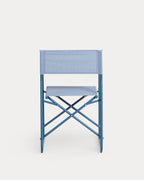 Bowye Metal and Fabric Folding Outdoor Chair