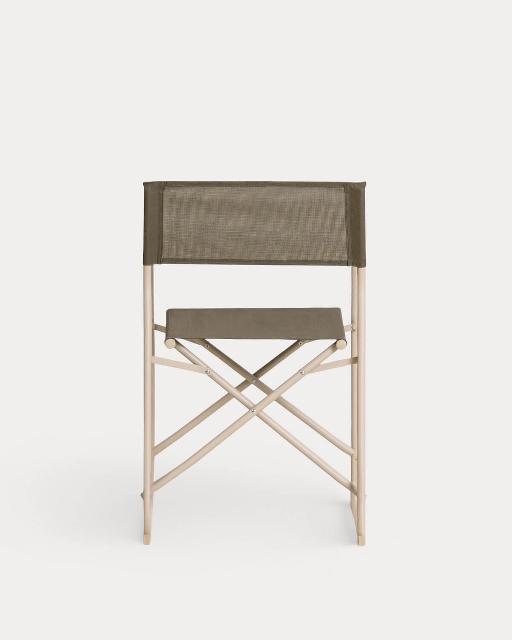 Bowye Metal and Fabric Folding Outdoor Chair