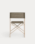 Bowye Metal and Fabric Folding Outdoor Chair