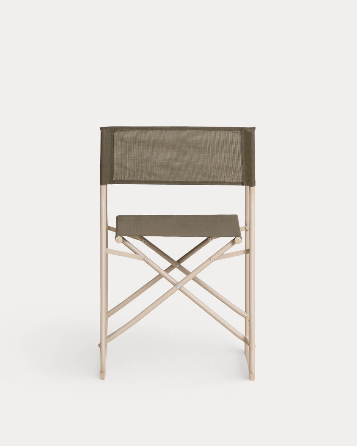 Bowye Metal and Fabric Folding Outdoor Chair