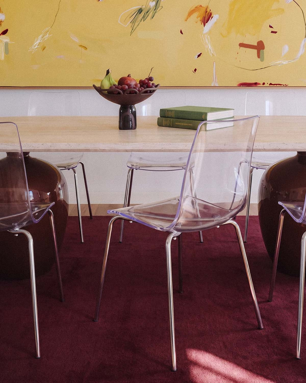 Samay Polycarbonate and Metal Dining Chair