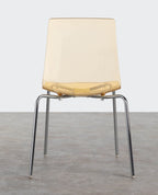 Samay Polycarbonate and Metal Dining Chair