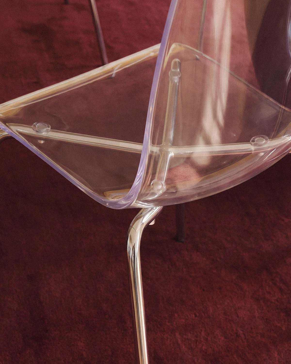 Samay Polycarbonate and Metal Dining Chair
