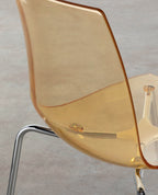 Samay Polycarbonate and Metal Dining Chair
