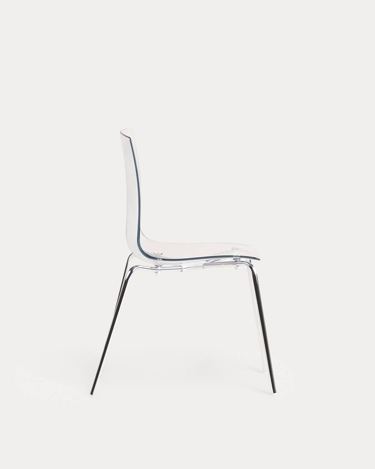 Samay Polycarbonate and Metal Dining Chair
