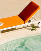 200x65 cm fabric cushion for Celina outdoor sun lounger