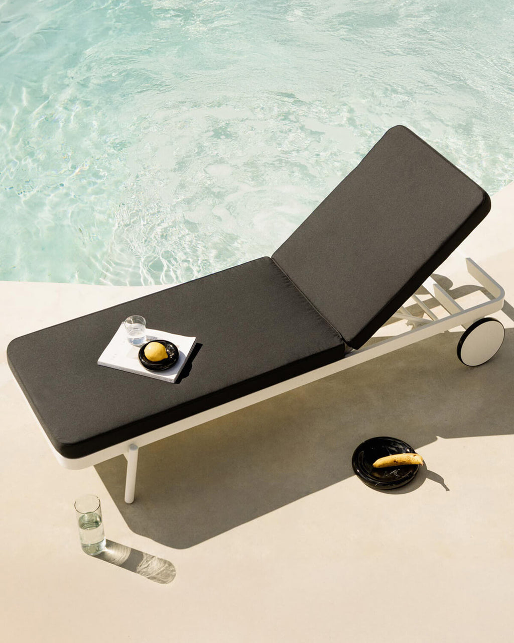 200x65 cm fabric cushion for Celina outdoor sun lounger