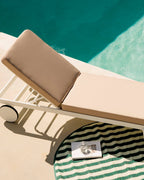 200x65 cm fabric cushion for Celina outdoor sun lounger