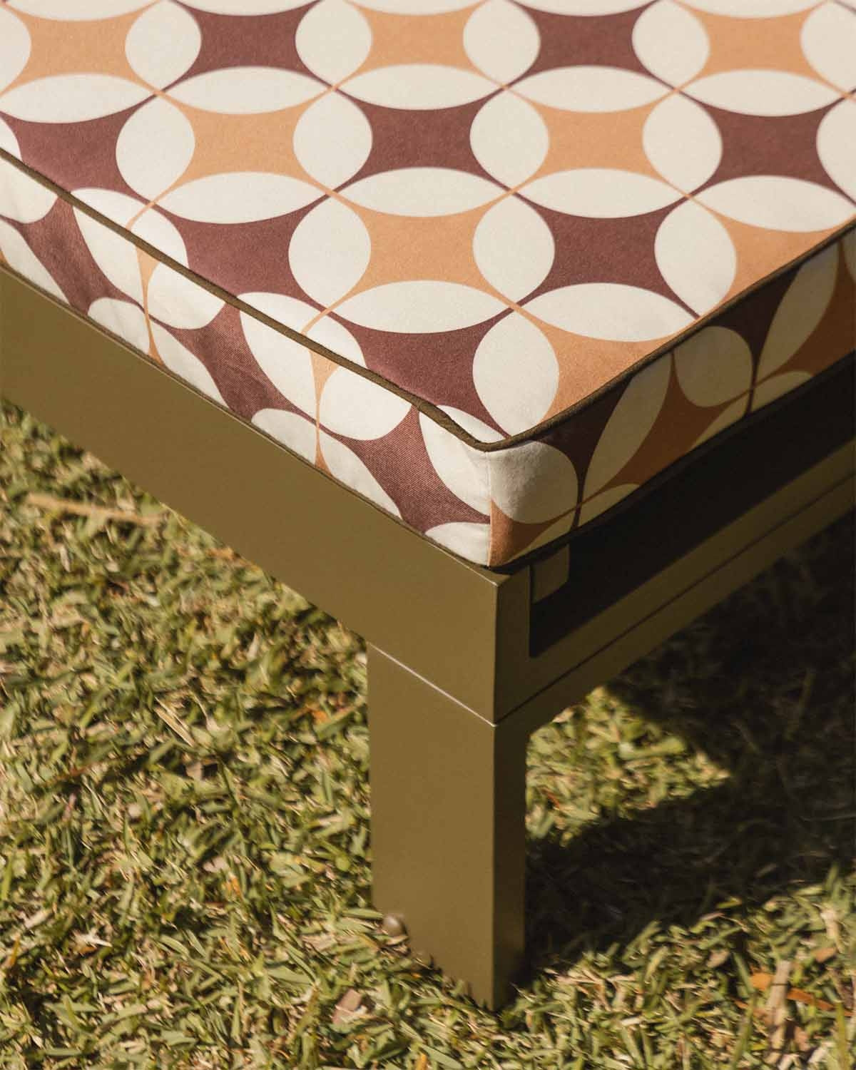 Cushion 70.5x200 cm in fabric for outdoor sun loungers Edimbra