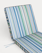 Cushion 70.5x200 cm in fabric for outdoor sun loungers Edimbra