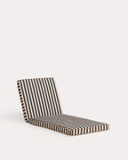 Striped cushion 70.5x200 cm in fabric for outdoor sun loungers Kreta