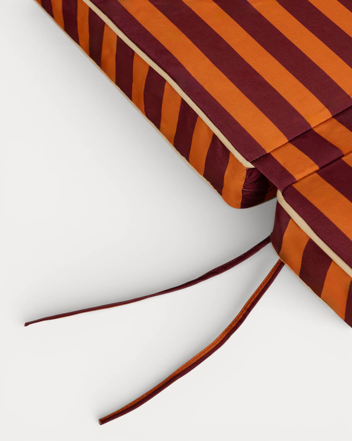 Striped cushion 70.5x200 cm in fabric for outdoor sun loungers Kreta