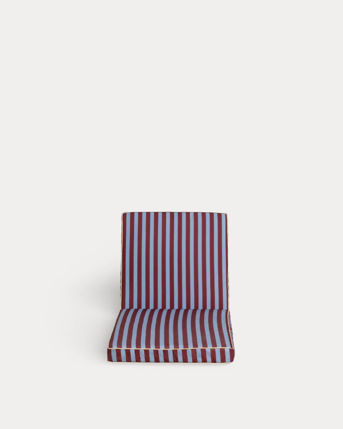 Striped cushion 70.5x200 cm in fabric for outdoor sun loungers Kreta