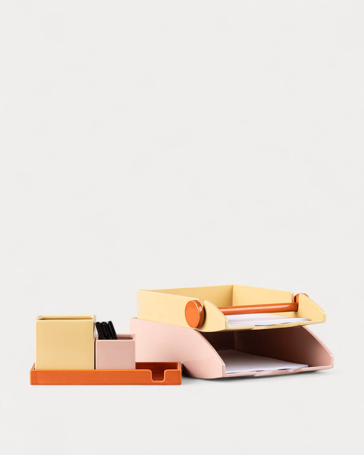 Seili Dolomite Desk Organizer Set