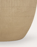Set of 2 Potos high cement planters