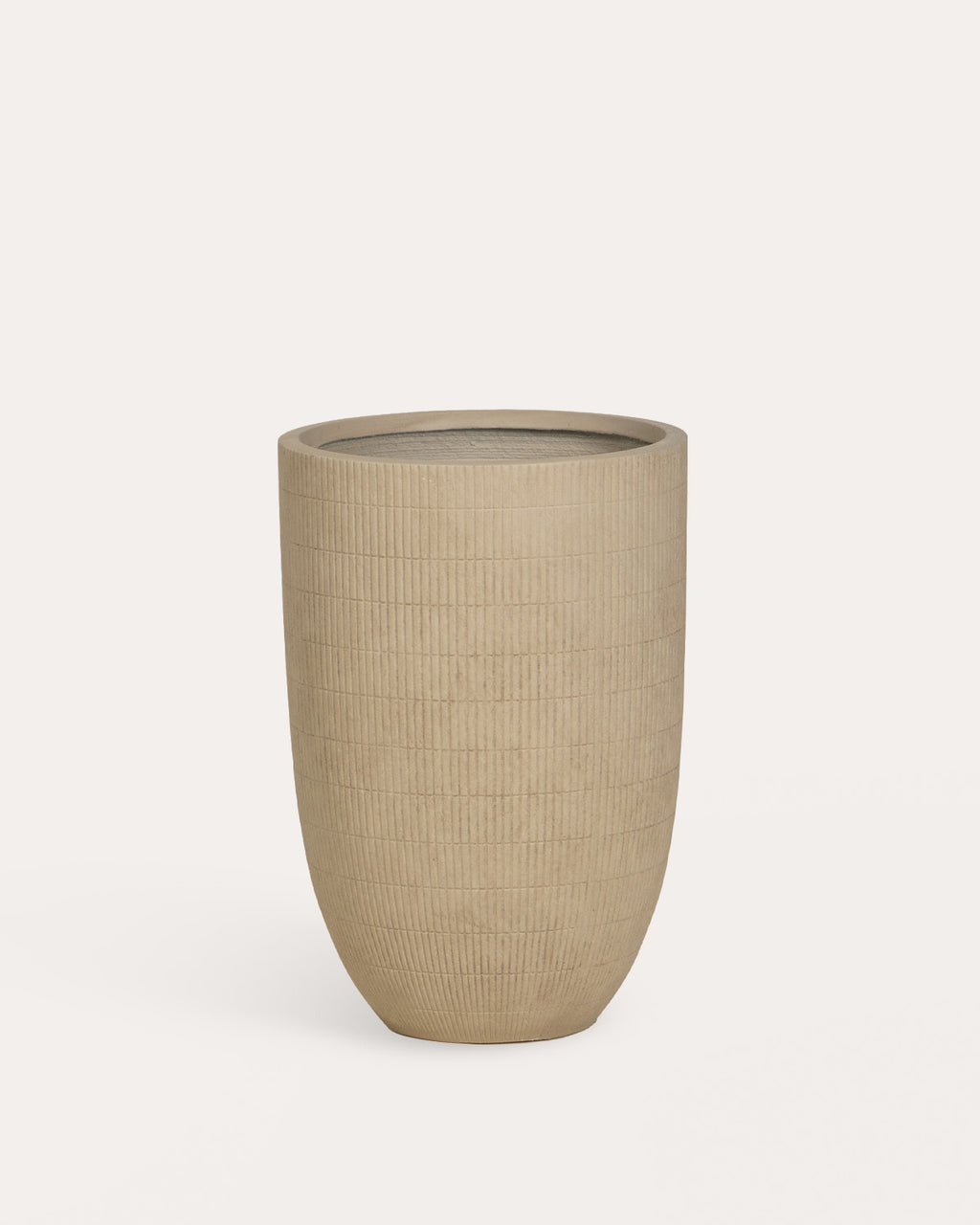Set of 2 Potos high cement planters