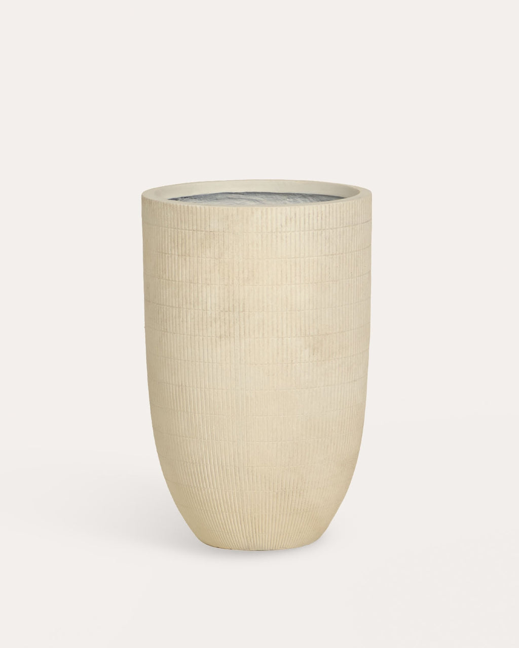 Set of 2 Potos high cement planters