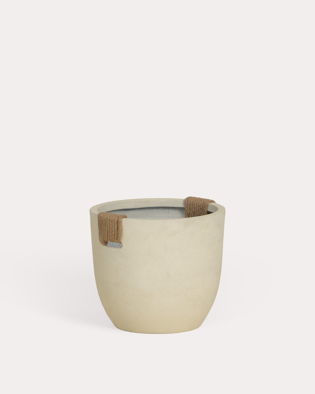 Set of 2 Fitonia cement planters