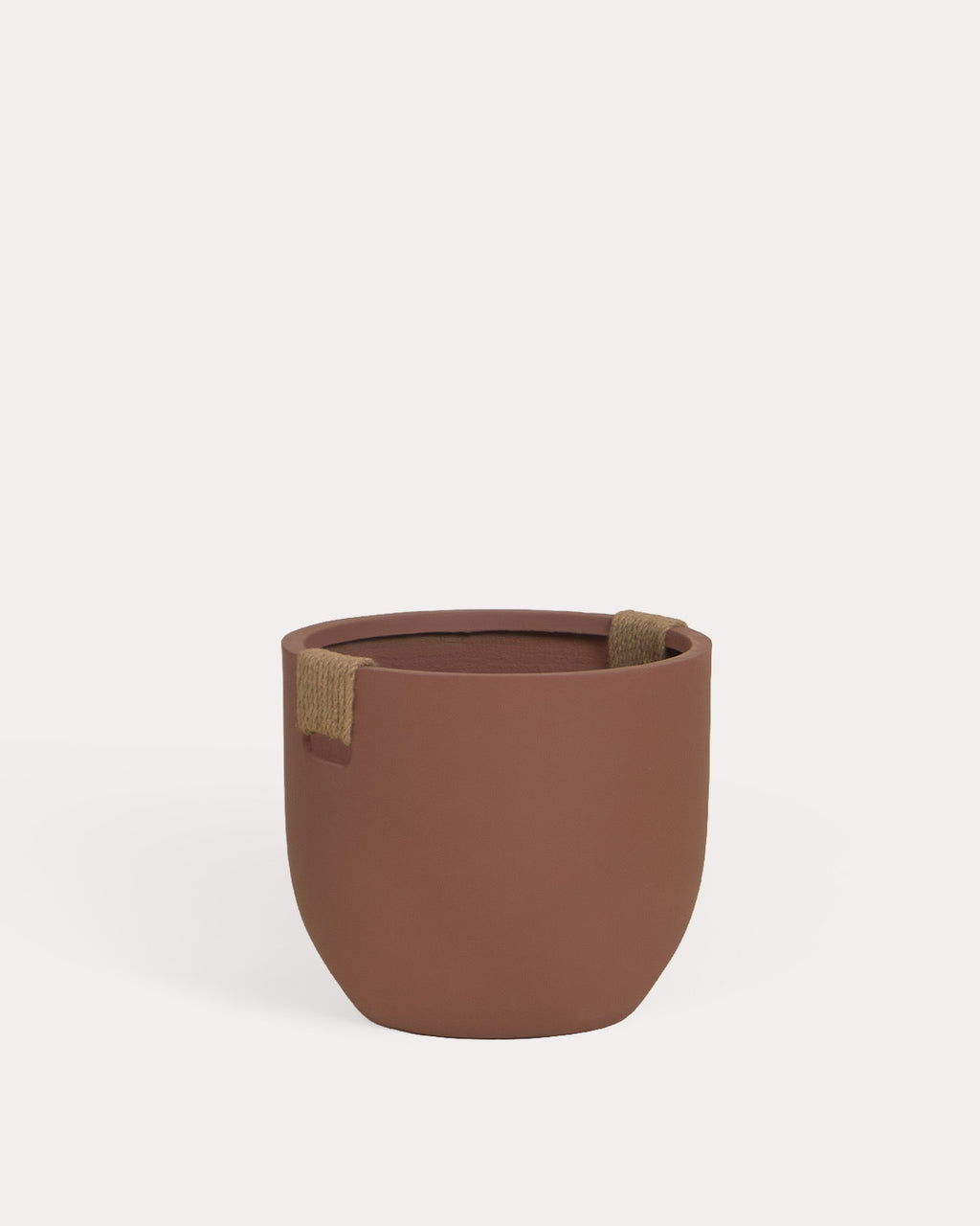 Set of 2 Fitonia cement planters