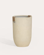 Set of 2 Fitonia cement planters