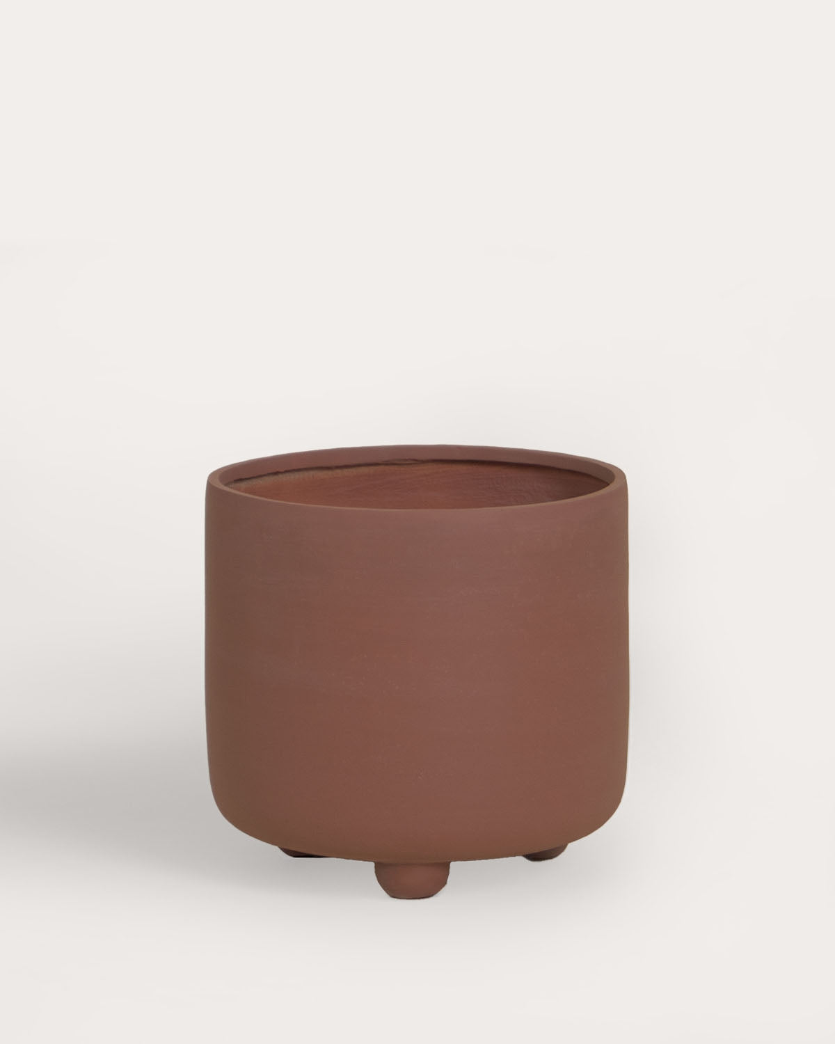 Set of 2 Petunia cement planters