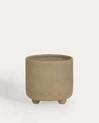 Set of 2 Petunia cement planters