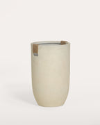 Set of 2 Fitonia tall cement plant pots