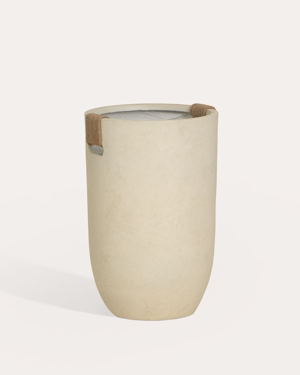 Set of 2 Fitonia tall cement plant pots
