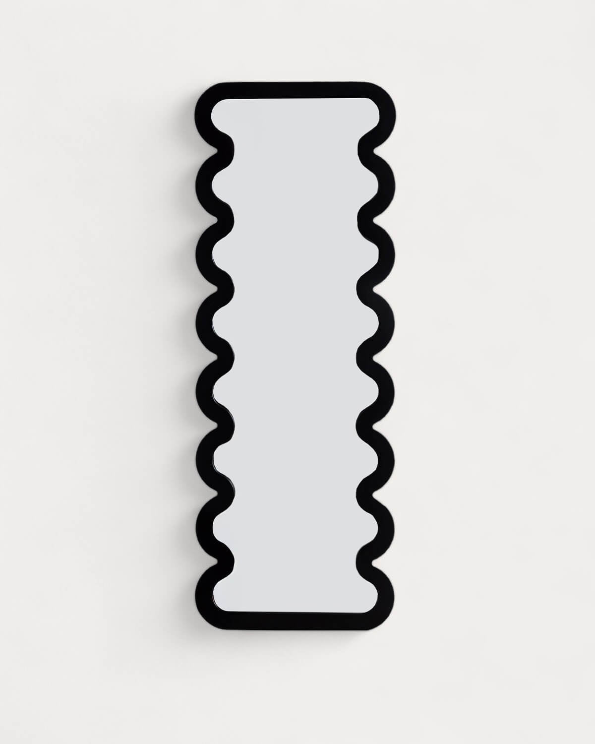 Derek wooden wall mirror 165x60 cm