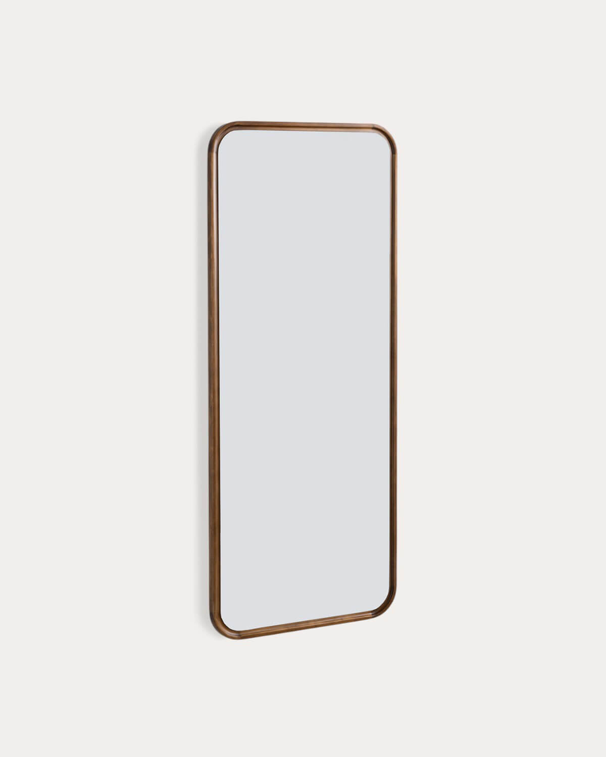 Rectangular wall mirror 122x51 cm in Eimar pine wood