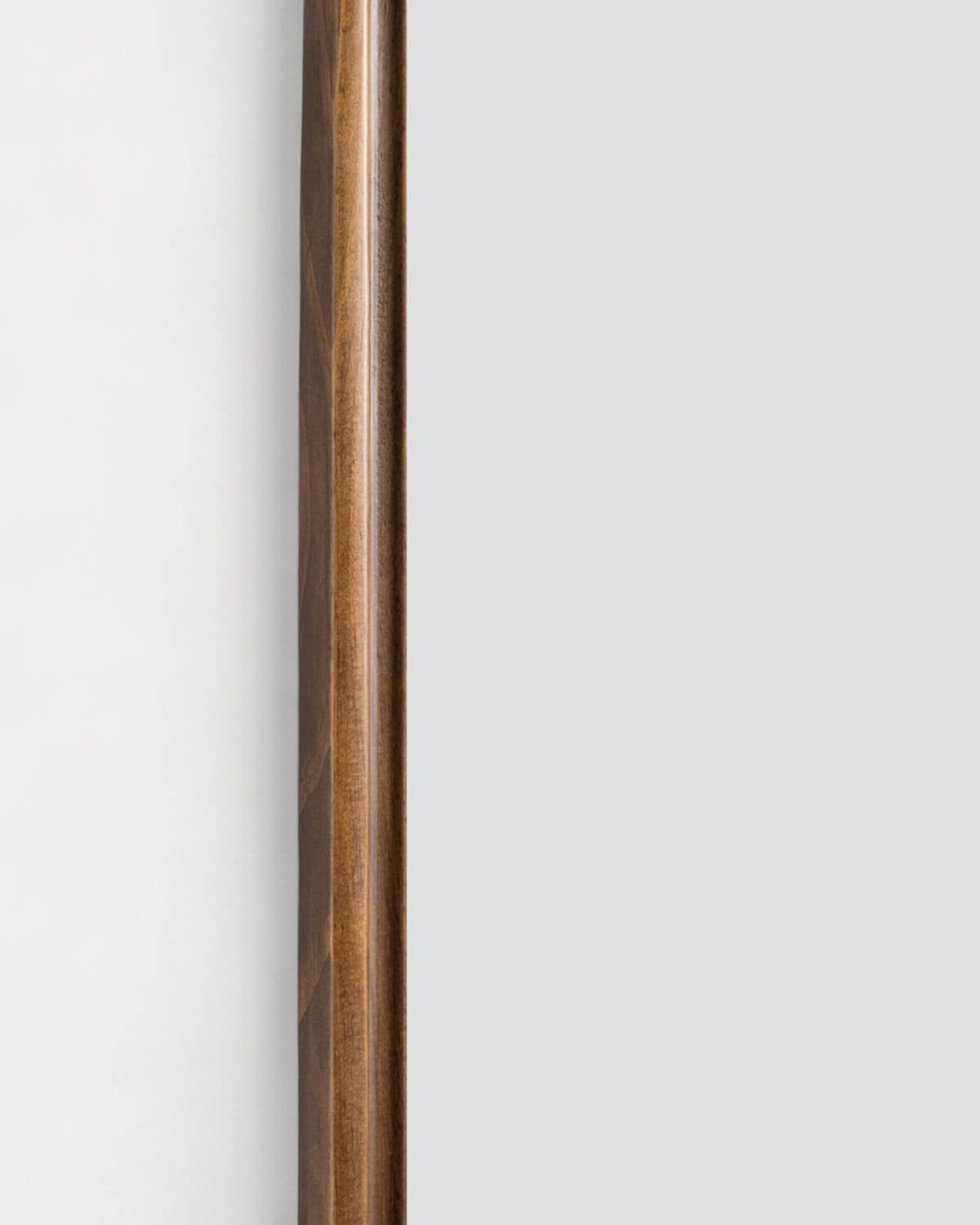Rectangular wall mirror 122x51 cm in Eimar pine wood
