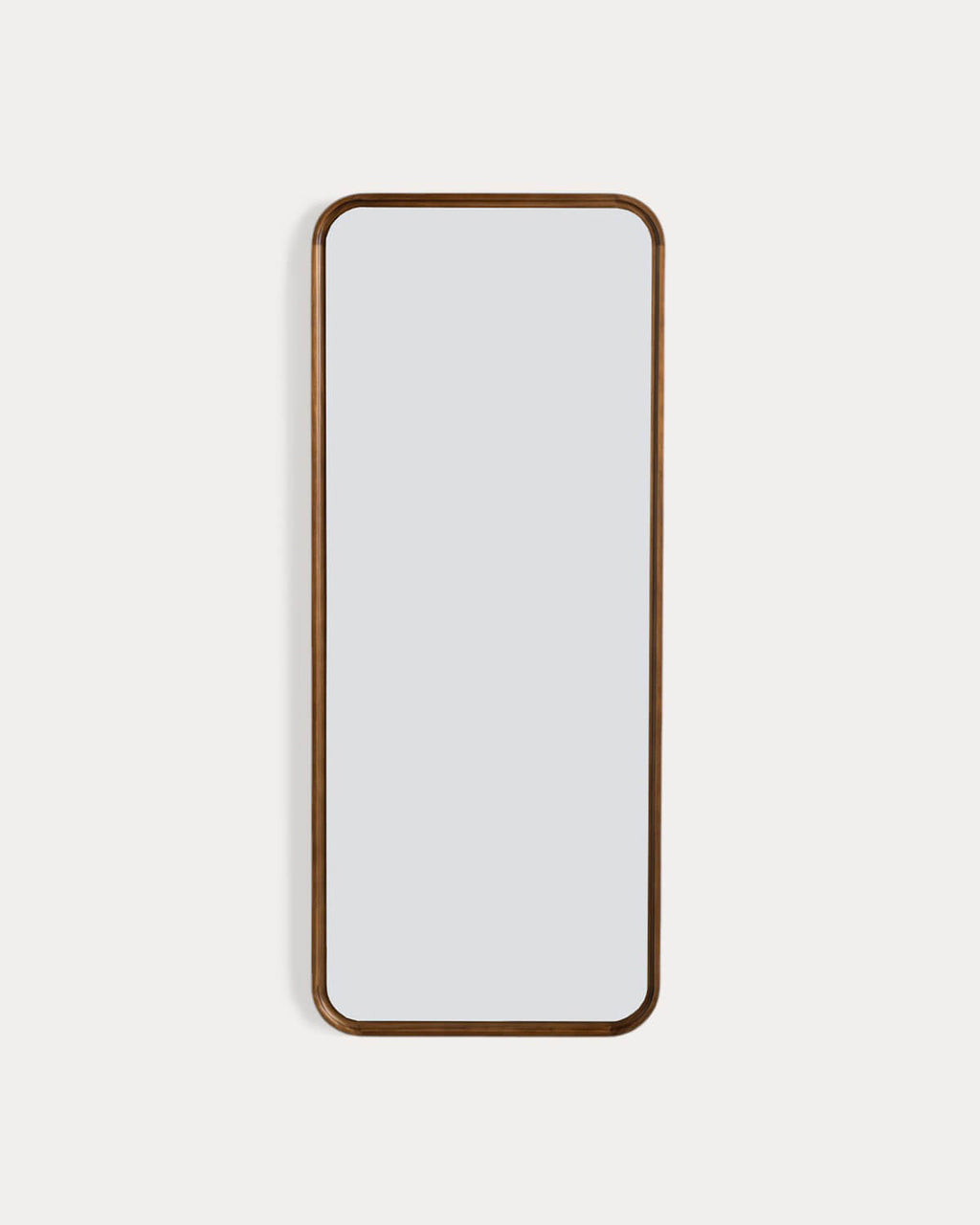 Rectangular wall mirror 122x51 cm in Eimar pine wood