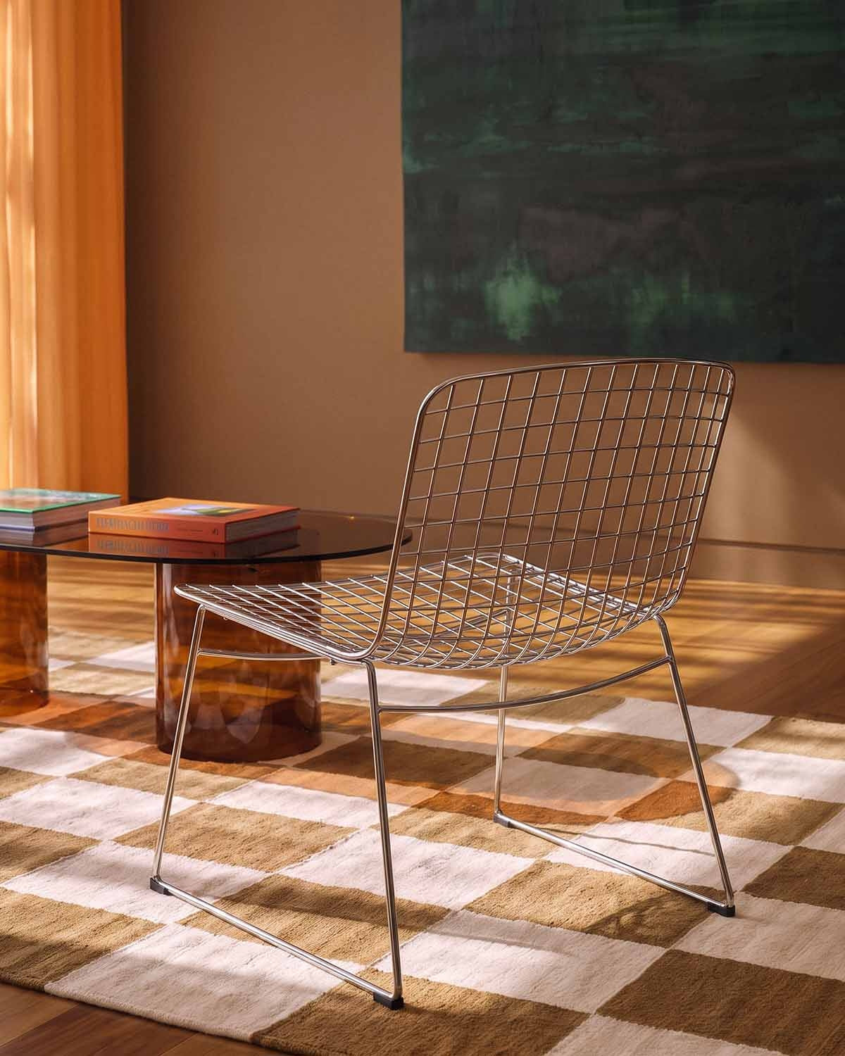 Aras metal armchair