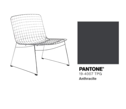 Aras metal armchair