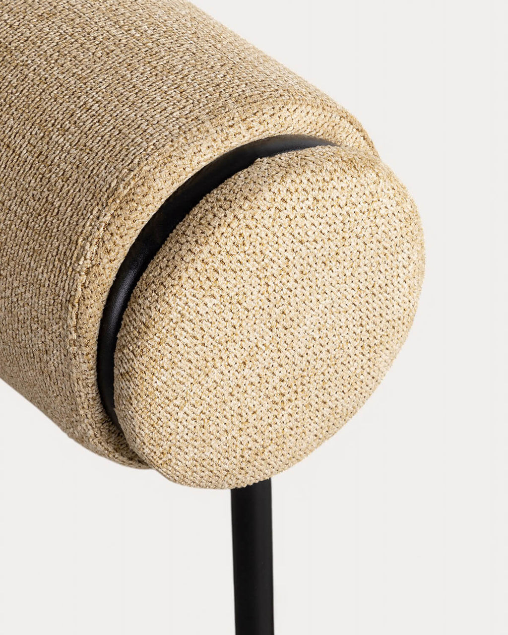 Elin fabric and metal armchair